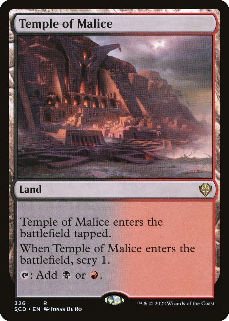 Temple of Malice [Starter Commander Decks] - The Mythic Store | 24h Order Processing