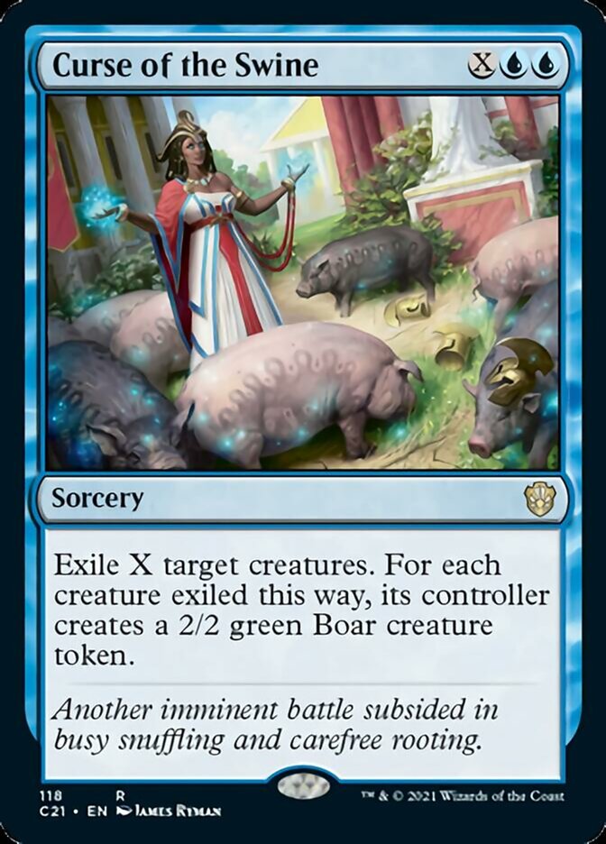 Curse of the Swine [Commander 2021] - The Mythic Store | 24h Order Processing
