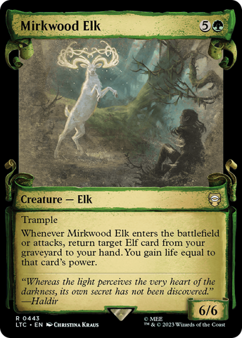 Mirkwood Elk [The Lord of the Rings: Tales of Middle-Earth Commander Showcase Scrolls] - The Mythic Store | 24h Order Processing