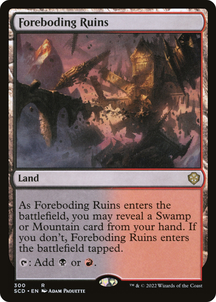 Foreboding Ruins [Starter Commander Decks] - The Mythic Store | 24h Order Processing