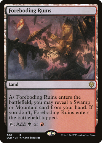 Foreboding Ruins [Starter Commander Decks] - The Mythic Store | 24h Order Processing