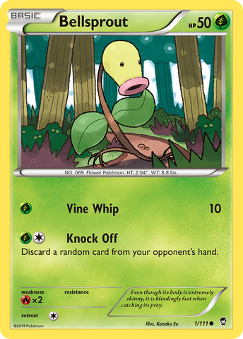 Bellsprout (1/111) [XY: Furious Fists] - The Mythic Store | 24h Order Processing