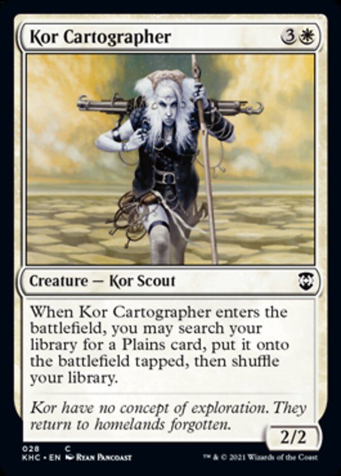 Kor Cartographer [Kaldheim Commander] - The Mythic Store | 24h Order Processing
