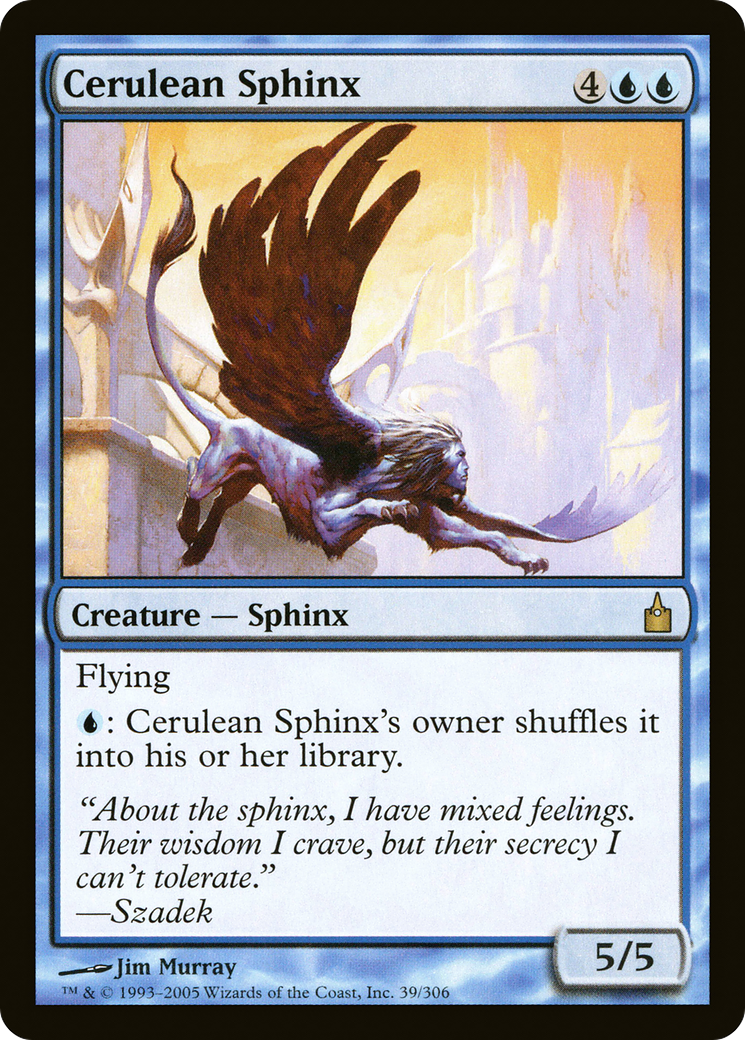 Cerulean Sphinx [Ravnica: City of Guilds] - The Mythic Store | 24h Order Processing