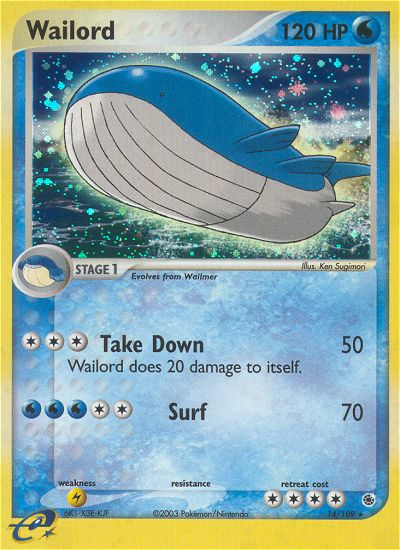Wailord (14/109) [EX: Ruby & Sapphire] - The Mythic Store | 24h Order Processing