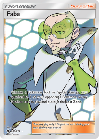 Faba (208/214) [Sun & Moon: Lost Thunder] - The Mythic Store | 24h Order Processing