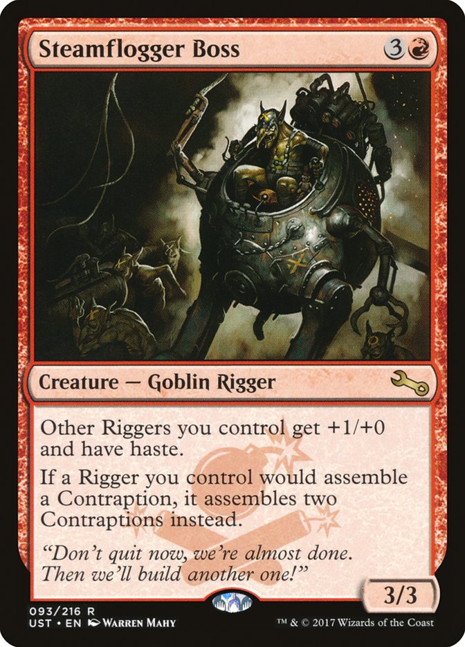 Steamflogger Boss [Unstable] - The Mythic Store | 24h Order Processing