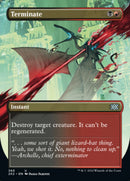 Terminate (Borderless Alternate Art) [Double Masters 2022] - The Mythic Store | 24h Order Processing