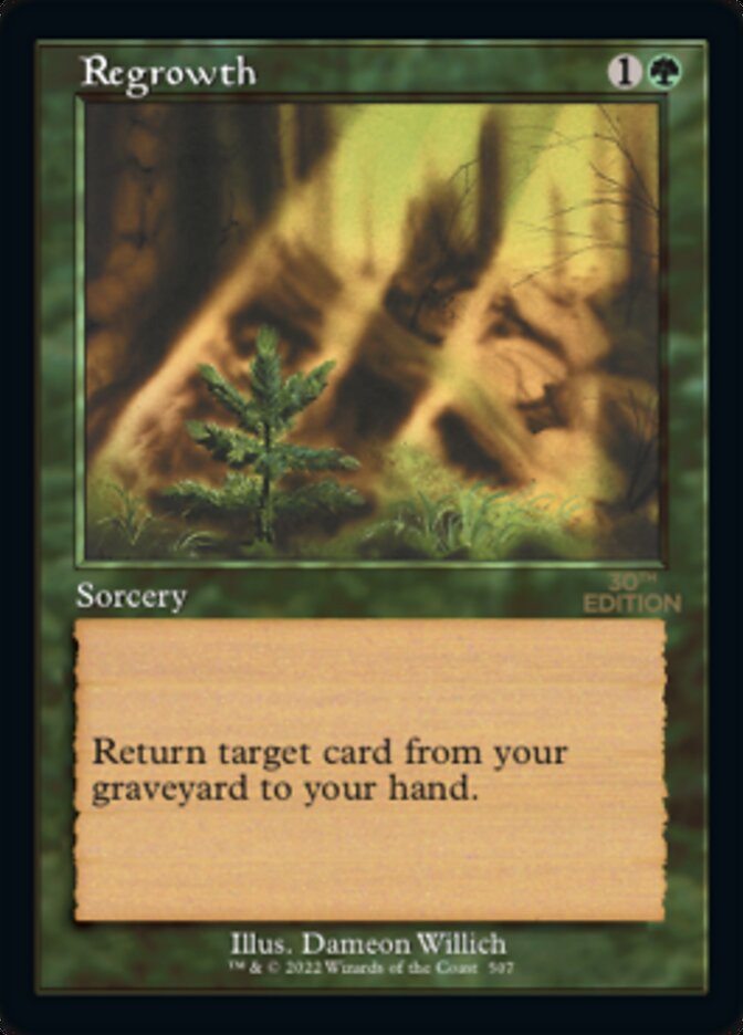 Regrowth (Retro) [30th Anniversary Edition] - The Mythic Store | 24h Order Processing