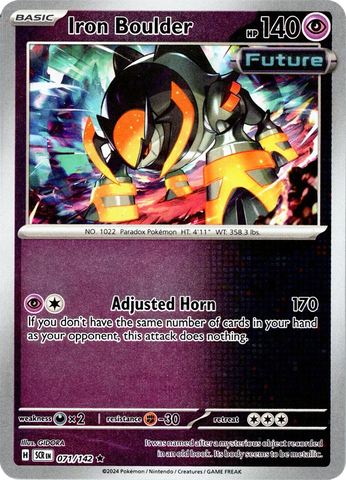 Iron Boulder (071/142) [Scarlet & Violet: Stellar Crown] - The Mythic Store | 24h Order Processing