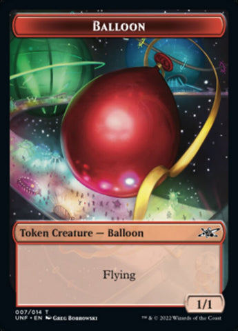 Balloon Token [Unfinity Tokens] - The Mythic Store | 24h Order Processing