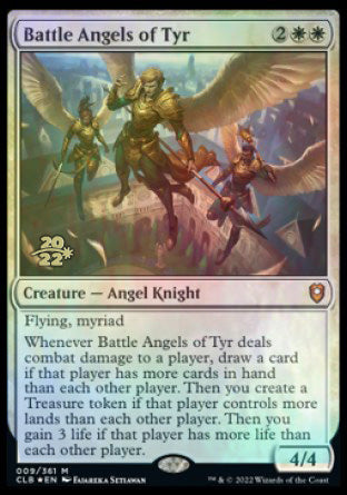 Battle Angels of Tyr [Commander Legends: Battle for Baldur's Gate Prerelease Promos] - The Mythic Store | 24h Order Processing