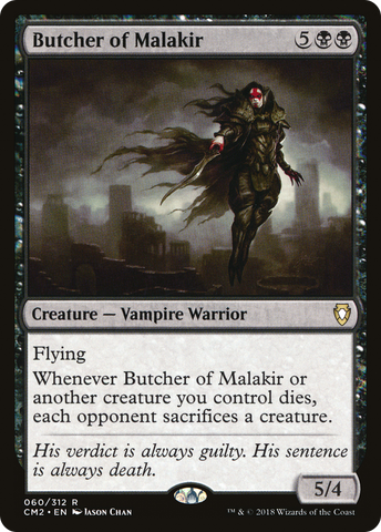 Butcher of Malakir [Commander Anthology Volume II] - The Mythic Store | 24h Order Processing