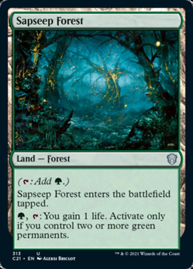 Sapseep Forest [Commander 2021] - The Mythic Store | 24h Order Processing
