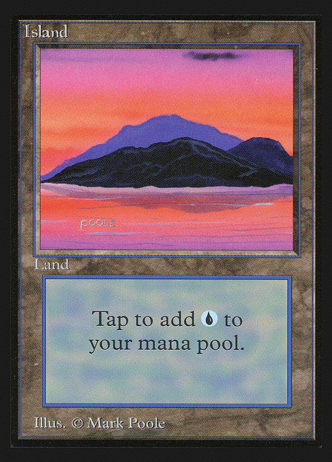 Island (Sunset / Signature on Left) [International Collectors' Edition] - The Mythic Store | 24h Order Processing