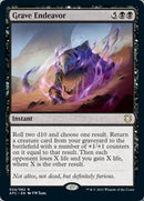 Grave Endeavor [Dungeons & Dragons: Adventures in the Forgotten Realms Commander] - The Mythic Store | 24h Order Processing