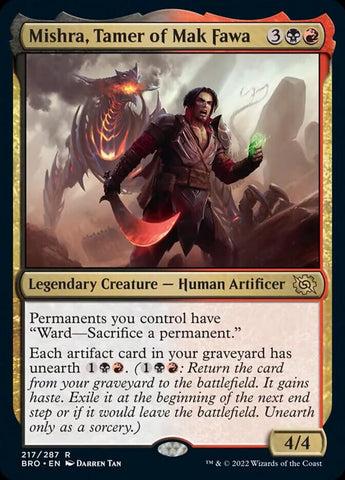 Mishra, Tamer of Mak Fawa [The Brothers' War] - The Mythic Store | 24h Order Processing