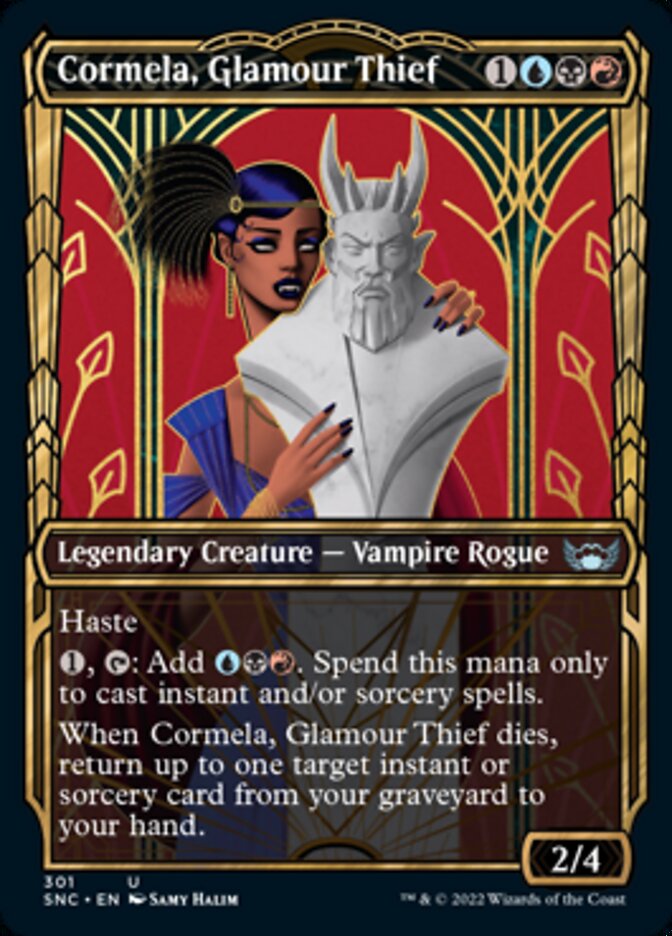 Cormela, Glamour Thief (Showcase Golden Age) [Streets of New Capenna] - The Mythic Store | 24h Order Processing