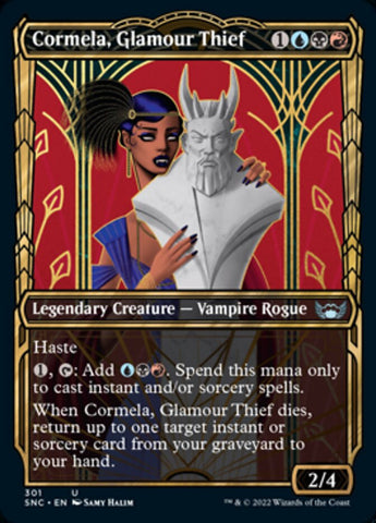 Cormela, Glamour Thief (Showcase Golden Age) [Streets of New Capenna] - The Mythic Store | 24h Order Processing