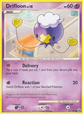 Drifloon (61/100) [Diamond & Pearl: Majestic Dawn] - The Mythic Store | 24h Order Processing