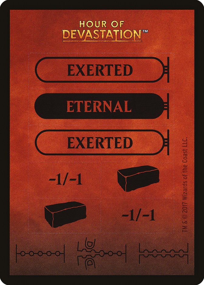 Punchcard (With Copyright Symbol) [Hour of Devastation Tokens] - The Mythic Store | 24h Order Processing