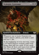 Demonic Covenant (Extended Art) [Duskmourn: House of Horror Commander] - The Mythic Store | 24h Order Processing