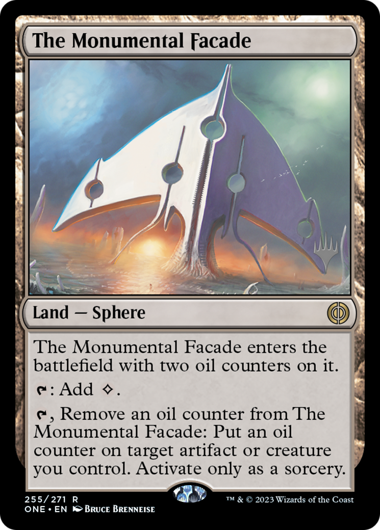 The Monumental Facade (Promo Pack) [Phyrexia: All Will Be One Promos] - The Mythic Store | 24h Order Processing
