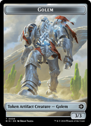 Mercenary // Golem Double-Sided Token [Outlaws of Thunder Junction Tokens] - The Mythic Store | 24h Order Processing