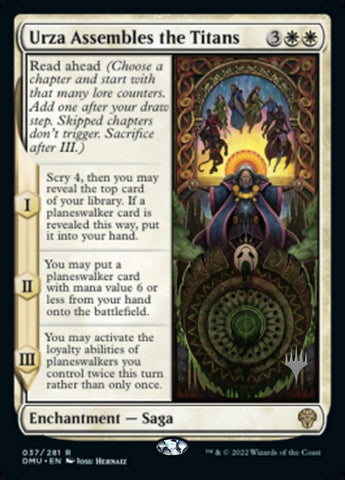Urza Assembles the Titans (Promo Pack) [Dominaria United Promos] - The Mythic Store | 24h Order Processing