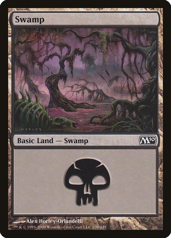 Swamp (239) [Magic 2010] - The Mythic Store | 24h Order Processing