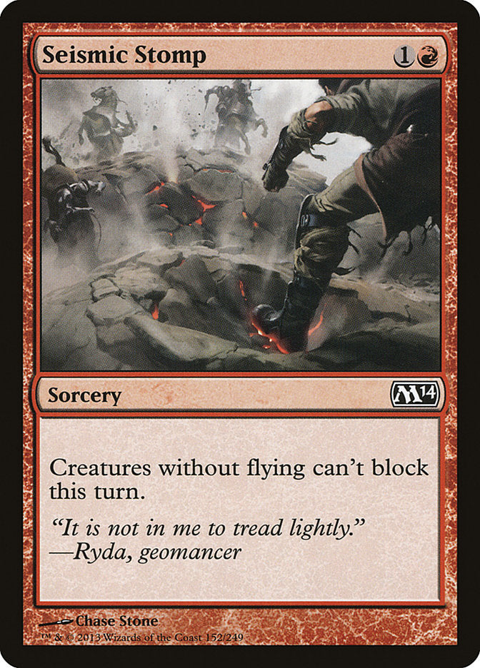 Seismic Stomp [Magic 2014] - The Mythic Store | 24h Order Processing