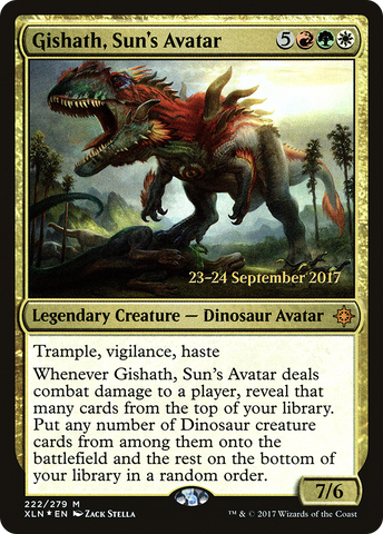 Gishath, Sun's Avatar [Ixalan Prerelease Promos] - The Mythic Store | 24h Order Processing