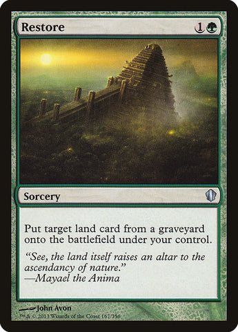 Restore [Commander 2013] - The Mythic Store | 24h Order Processing