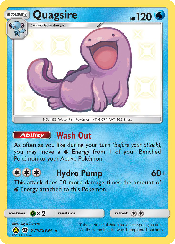 Quagsire (SV10/SV94) [Sun & Moon: Hidden Fates - Shiny Vault] - The Mythic Store | 24h Order Processing