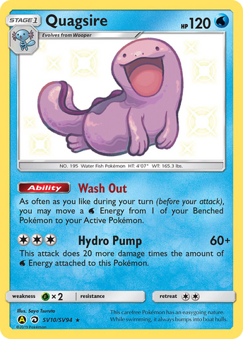 Quagsire (SV10/SV94) [Sun & Moon: Hidden Fates - Shiny Vault] - The Mythic Store | 24h Order Processing