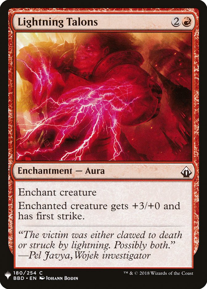 Lightning Talons [Mystery Booster] - The Mythic Store | 24h Order Processing