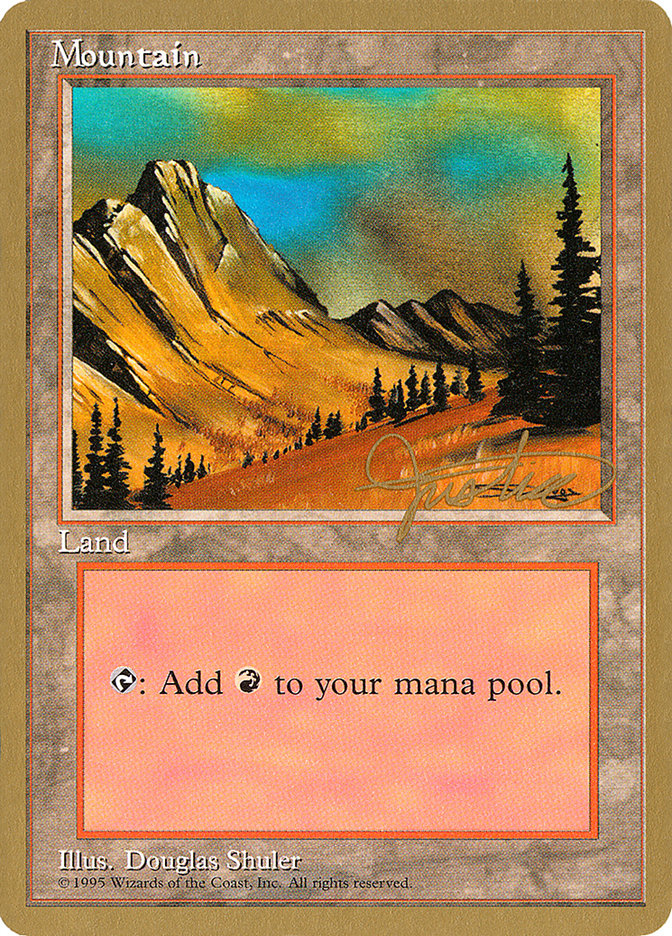 Mountain (mj375) (Mark Justice) [Pro Tour Collector Set] - The Mythic Store | 24h Order Processing