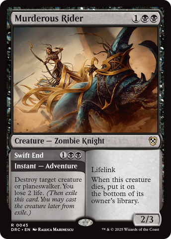 Murderous Rider [Aetherdrift Commander] - The Mythic Store | 24h Order Processing