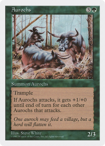 Aurochs [Fifth Edition] - The Mythic Store | 24h Order Processing