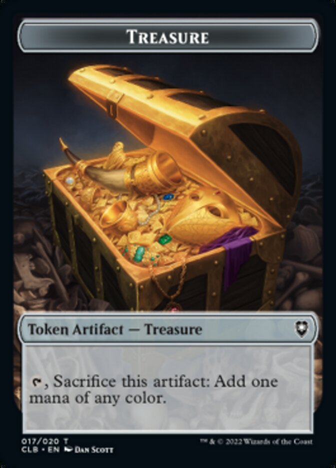 Treasure // Devil Double-Sided Token [Commander Legends: Battle for Baldur's Gate Tokens] - The Mythic Store | 24h Order Processing
