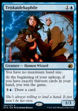 Triskaidekaphile (Promo Pack) [Innistrad: Midnight Hunt Promos] - The Mythic Store | 24h Order Processing