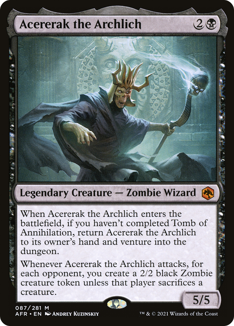 Acererak the Archlich [Dungeons & Dragons: Adventures in the Forgotten Realms] - The Mythic Store | 24h Order Processing