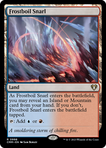 Frostboil Snarl [Commander Masters] - The Mythic Store | 24h Order Processing