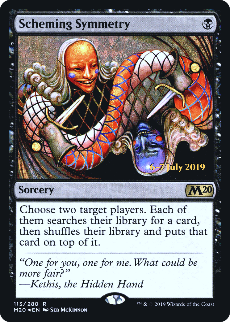 Scheming Symmetry [Core Set 2020 Prerelease Promos] - The Mythic Store | 24h Order Processing
