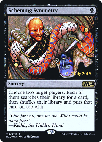 Scheming Symmetry [Core Set 2020 Prerelease Promos] - The Mythic Store | 24h Order Processing