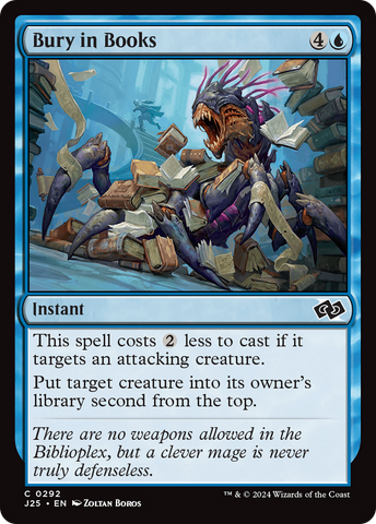 Bury in Books [Foundations Jumpstart] - The Mythic Store | 24h Order Processing