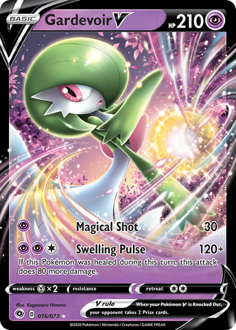 Gardevoir V (016/073) [Sword & Shield: Champion's Path] - The Mythic Store | 24h Order Processing