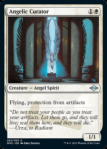 Angelic Curator (Foil Etched) [Modern Horizons 2] - The Mythic Store | 24h Order Processing