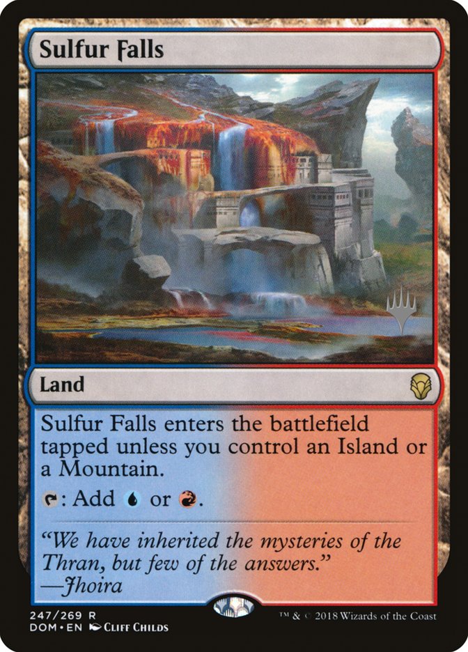 Sulfur Falls (Promo Pack) [Dominaria Promos] - The Mythic Store | 24h Order Processing