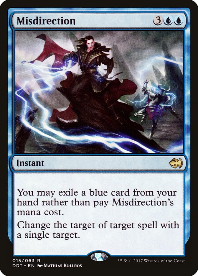 Misdirection [Duel Decks: Merfolk vs. Goblins] - The Mythic Store | 24h Order Processing